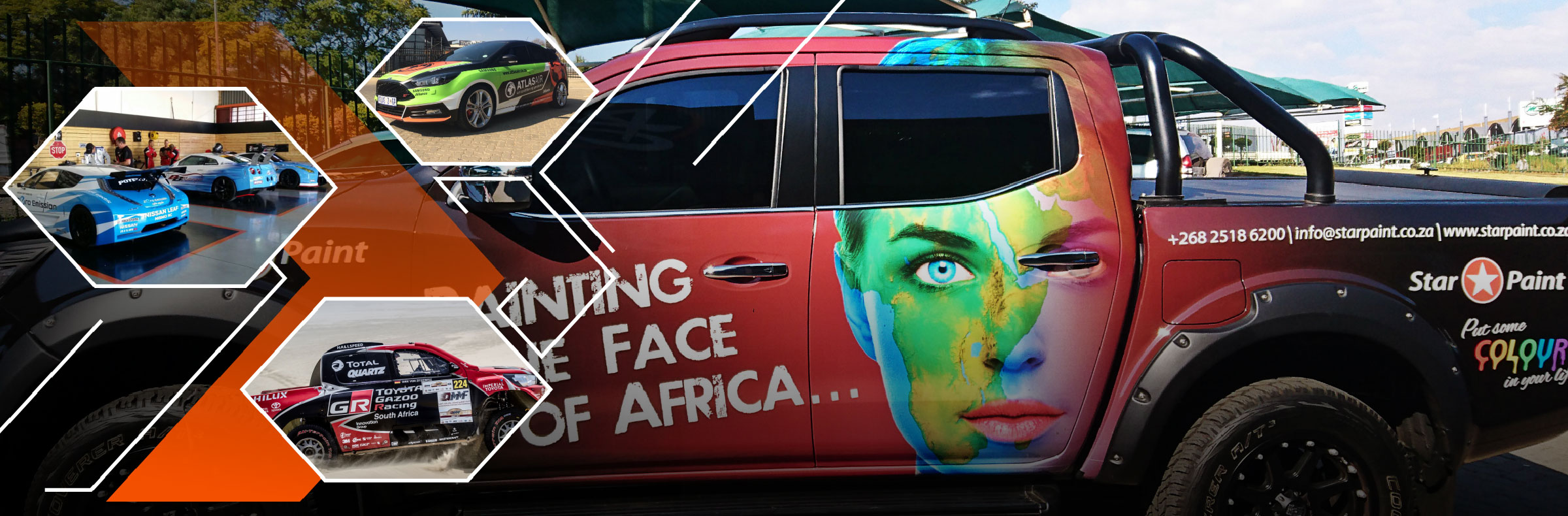 Car Wraps Vehicle Branding Vinyl Printing in Johannesburg Bandit